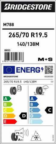 265/70R19.5 140/138M M788