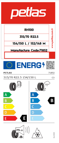 13 R22,5 SY800 156/150K-ÖN